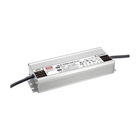 Alimentatore mw-mean-well HLG-320H-24AB 320 W dimmerabile