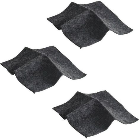 3pcs outil de réparation de rayures de voiture rayures décapant surface de tissu nano chiffon noir (1/4)