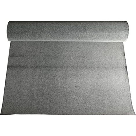 DSTOCK60 - Rouleau 4 Mètres de sous-couche bitumée noir sable pour chape - Largeur 1 m - Epaisseur 1 mm - Couvre 4 m2 - Découpé au mètre - Etanchéité toit. niche. cabane