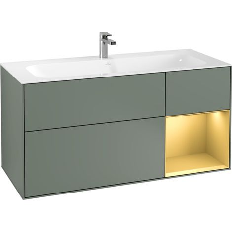 Villeroy & Boch F070HFGM Armoire sous-lavabo Finion F07 (1/2)