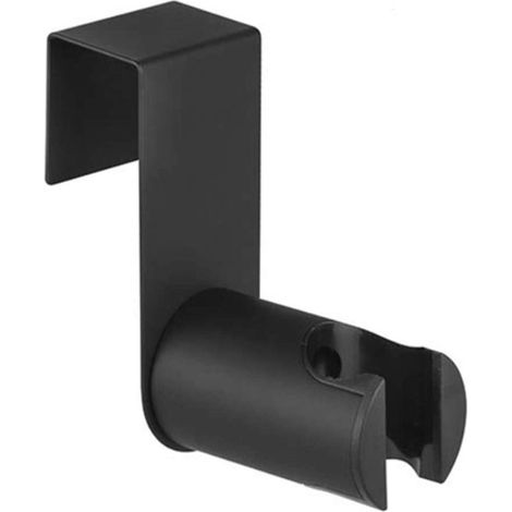 Black 304 Stainless Steel Toilet Bidet Sprayer Holder - Bathroom Accessories - Base for Bidet Sprayer Nozzle (1/4)