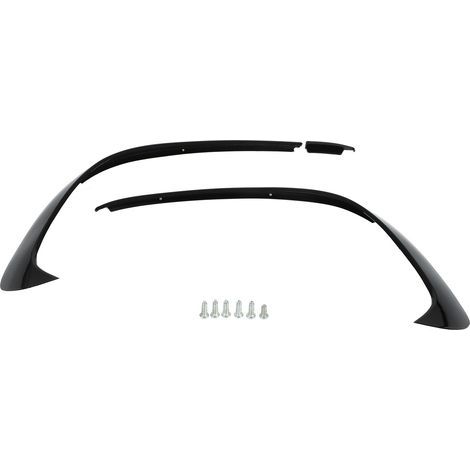 Frontstoßstangenspoiler-Zierleiste, glänzend schwarz, 3-teilig, Ersatzteil für Mercedes-Benz A-Klasse W176 AMG-Line A45 2015–2018 (1/5)