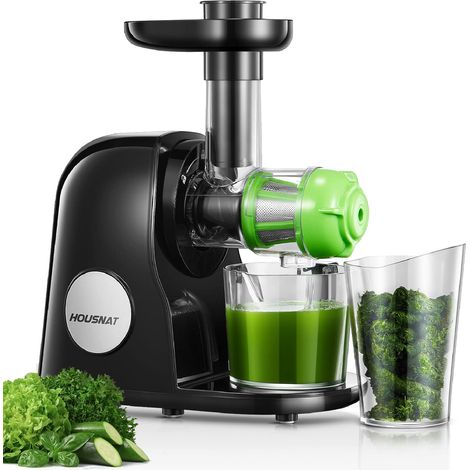 Extracteur de Jus Moteur Silencieux avec Fonction Inverse Extracteur de jus de fruits et légumes avec nutriments maximaux et 90% de pureté du jus. (1/5)