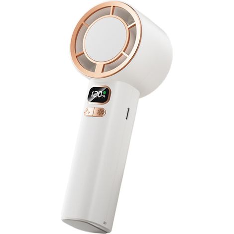 Ventilateur de Main avec Affichage Numérique Batterie 3000mAh (1/5)