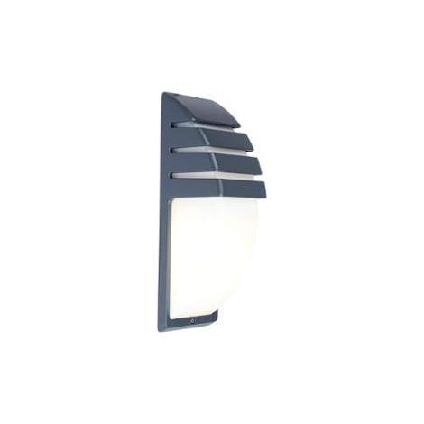 Lampada City Wall 1L E27 Dark Grey Opal Diffusor (Lightec Cod. 5183601118) (1/4)