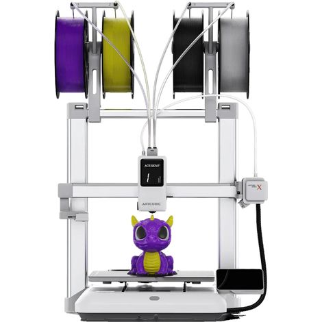 Anycubic Kobra X ACE GEN 2 4 Cores FDM 600mm/s nivelamento automático 3,5 polegadas tátil WiFi câmara Impressora 3D