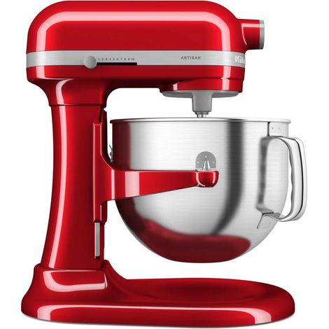 KitchenAid 5KSM70SHXECA Standmixer 375 W Grau, Rot, Edelstahl