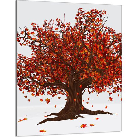 Glasschneidebrett 40x52 Baum (1/5)
