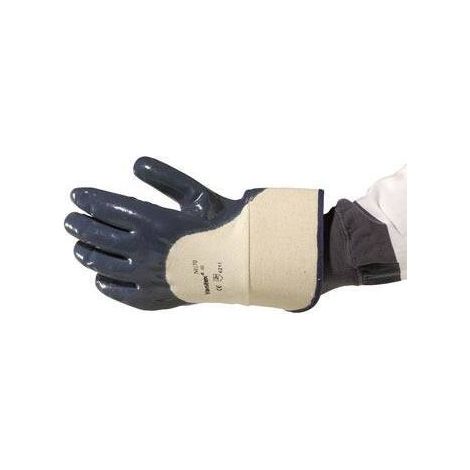 Guanti da lavoro spalmati in Nitrile/NBR con dorso areato