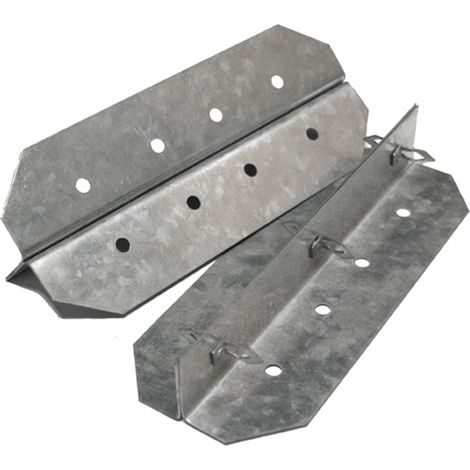 U-Tile – Accessoire douche à l'italienne – ancrages de joints pour panneaux à carreler – Connexion d'alignement pour carrelage – Lot de 2