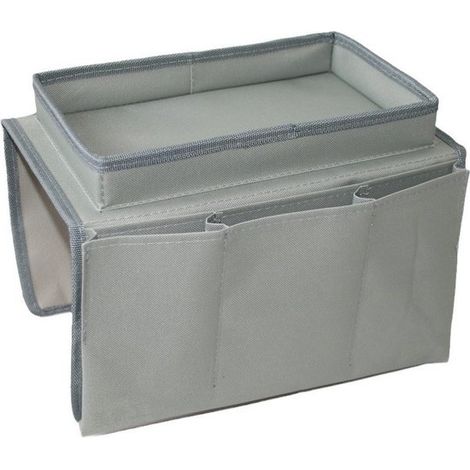 Sac de rangement - Sac de rangement avec accoudoir pour canapé - Universel - gris - 311918cm - Tissu Oxford (1/5)