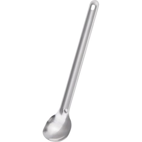 Organisateur de cuillères à soupe, ustensile en alliage de titane, support à riz avec couche robuste, accessoire de cuisine avec panneau raffiné, 22 x 4 cm, idéal pour la maison, les dortoirs, les res