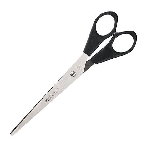 Ciseaux de bureau noirs 18 cm (1/3)