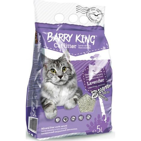 Bentonit-Katzenstreu 5 l Lavendel klumpend