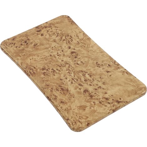 Tablette de table RV L580 W340mm en bois amovible, facile à nettoyer, pour bateau, caravane, pont, terrasse, beige (1/5)