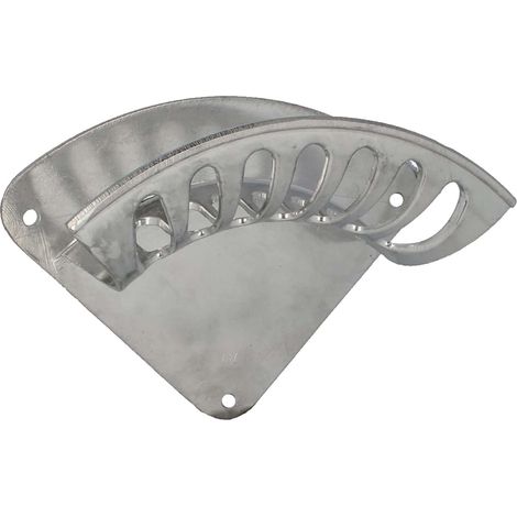 tecuro Aluminium-Schlauchhalterung Typ S ( für Kabel, Wallbox) 190 x 140 x 70 mm (1/5)