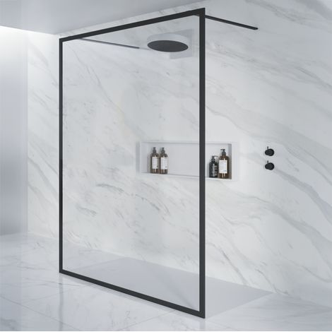 Paroi de douche italienne LUCID 401 RIHO 90x200 cm (1/3)