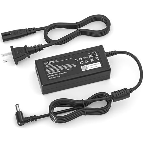 14V Cable Chargeur Alimentation pour TV Samsung Monitor U28E590D C24F396FHU (1/5)