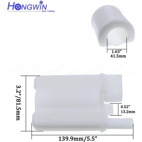 Convient pour filtre à carburant et régulateur de pression de carburant Nissan 16400-95F0B (1/4)