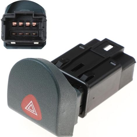 Bouton Warning pour Kangoo Express 7700308821 Feux de Détresse Bouton d'avertissement (1/5)