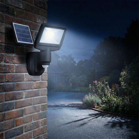 ESTEBAN LED Solarscheinwerfer mit Detektion 850 Lumen Gl. 70W