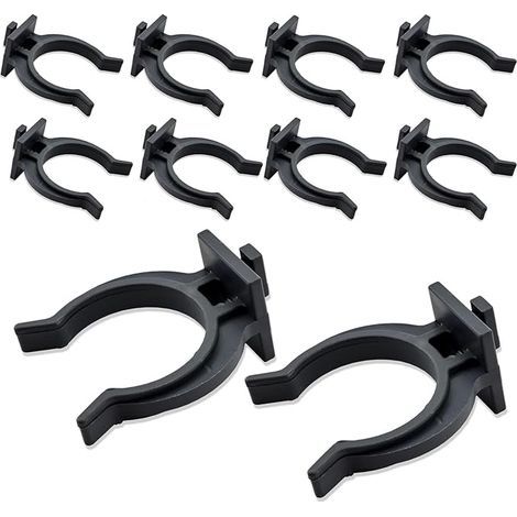 10Pcs Clips Plinthe Cuisine, Clips Fixation Plinthe Cuisine 28mm,Clip pour Plinthe en ABS,Clip pour Plinthe en PVC pour Canapés,Tables,Lits,Meubles TV (1/5)