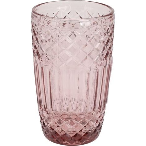 Verre à boire 380 ml - rose