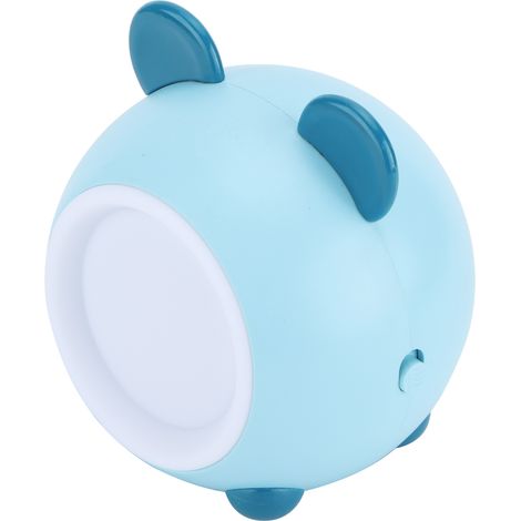 Lampe de chevet ours bleu USB, veilleuse enfantine pour chambre et bureau, décoration lumineuse (1/5)