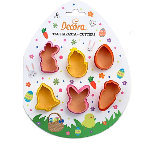 Emporte-pièces de Pâques Decora, 6 pièces (1/4)
