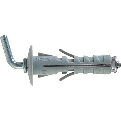100PZ TASSELLO CON GANCIO CORTO SB 12/8 Ø 12 x 45 mm