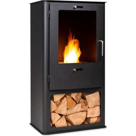 Cheminée à l'éthanol Fiamme Cantal brûleur en acier inoxydable 1,2 litre 4-6 h de combustion (1/5)
