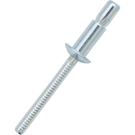 Jrp Riveting Products 4.8 x 10mm Aluminium Dome Head Rivets - Box of 250 (1/2)