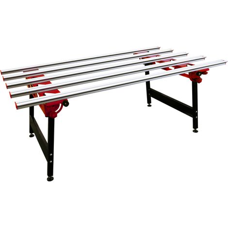 Rubi – Établi modulable pour céramiques grand format – Structure extra renforcée – Capacité 250 kg – Montage facile avec pieds pliants