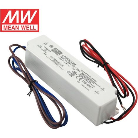 Mean Well SCHALTNETZTEIL - 1 AUSGANG - 35 W - 24 V (1/4)