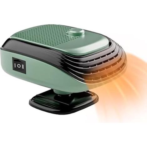 Calefactor para coche，Calefactor y desempañador rápido para coche con rotación de 360 grados，desempañador de parabrisas de 120 W