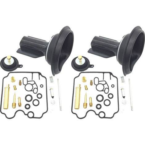 Carburatore CHOYCLIT, Kit di ricostruzione del carburatore Kit di riparazione del carburatore per XTZ750 SUPER TENERE 1989-1997 2 SET (1/5)