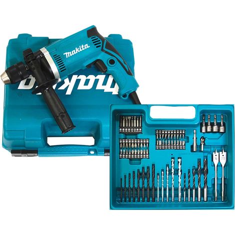 Schlagbohrmaschine MAKITA - 710W + Zubehör-Set - HP1631KX3
