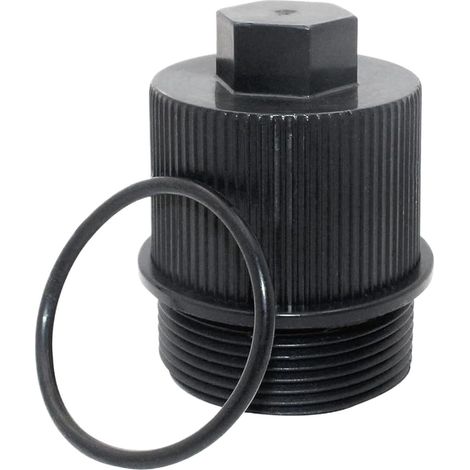 Bouchon de Vidange Filtre Pôle - Bouchon de Vidange de Pompe pour Piscine,Couvercle de Remplacement Skimmer avec Anneau O pour Tuyau de Bain à remous Accessoires de Piscine