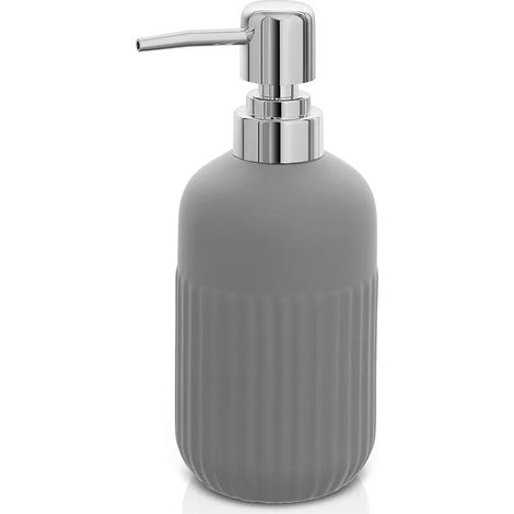 Dispenser sapone da appoggio grigio in ceramica Cup (1/5)