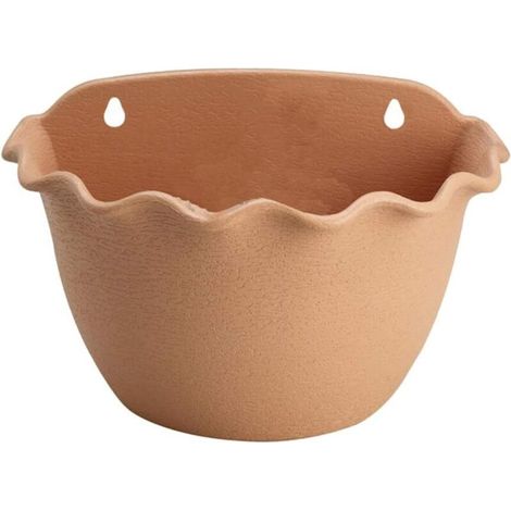Jardinière murale avec corde de suspension, pot pour plantes grasses et fleurs, décoration intérieure et extérieure pour balcon (1/5)