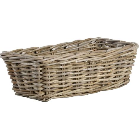 Panier en rotin 45.4 x 23.9 x 14.7 cm (1/4)