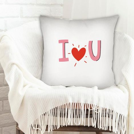 Housse de coussin décorative à la mode pour la maison lavable pour la Saint-Valentin, mariage, anniversaire (1/5)