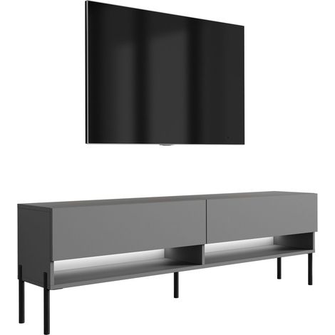 Meuble vasque, Blanc, 120 (2 × 60) × 57 × 46 cm, poignée argentée + Plan de travail (1/5)