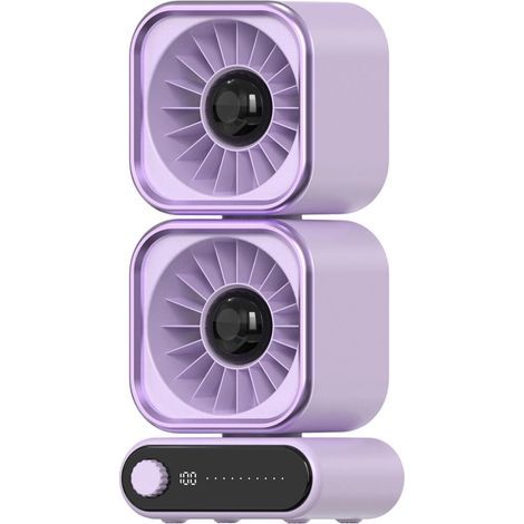 Fan 100 Speeds Adjustable Auto Oscillating Digital Display (1/5)