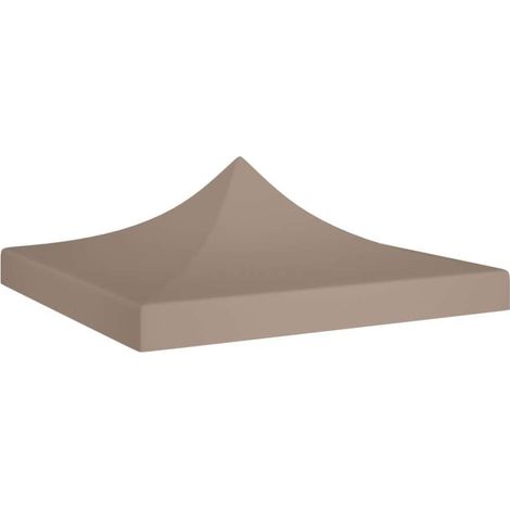 Tetto per Tendone per Feste 3x3 m Grigio Talpa 270 g/m² vidaXL (1/3)