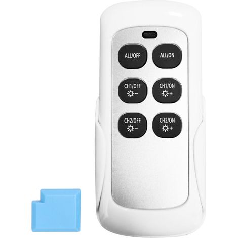 Télécommande numérique à bouton-poussoir, module de commutation normal, compatible avec tous les canaux (marche/arrêt) et contrôle indépendant des canaux 1 et 2. (1/5)