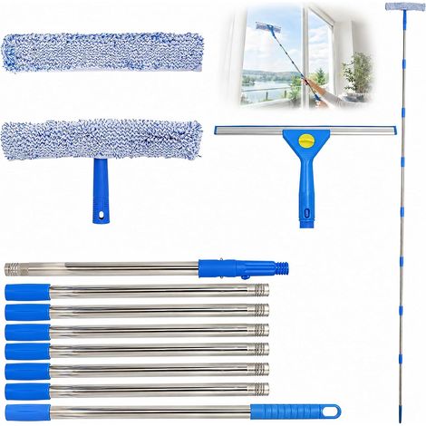 Window Cleaning Kit with Telescopic Rod 3M (1/5)