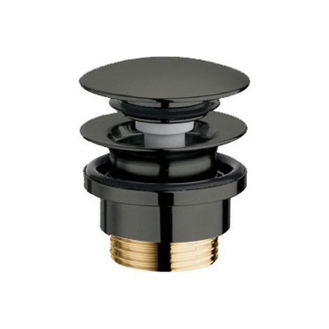 Bonde Lavabo Up&Down Laiton Nf Chrome Noir 5-55 Mm Robinetterie VIDAGES - CRISTINA ONDYNA UD42572