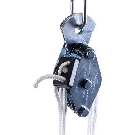 Connex DY270865 Palan galvanise hauteur de levage 2,20 m 180 kg
