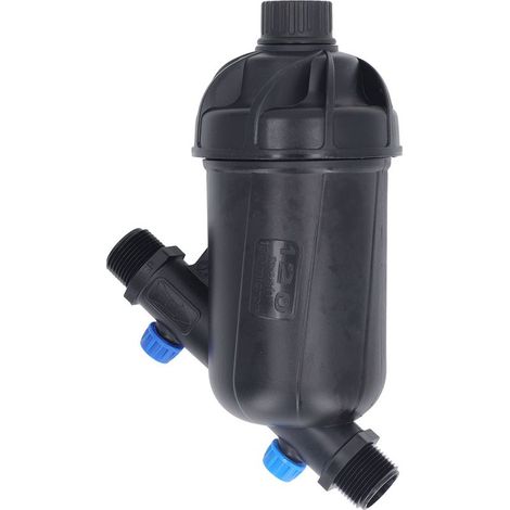 Filtre eau plastique forme Y pour irrigation goutte à goutte par aspersion, idéal serres et jardinage agricole, disque mâle 1" (1/5)